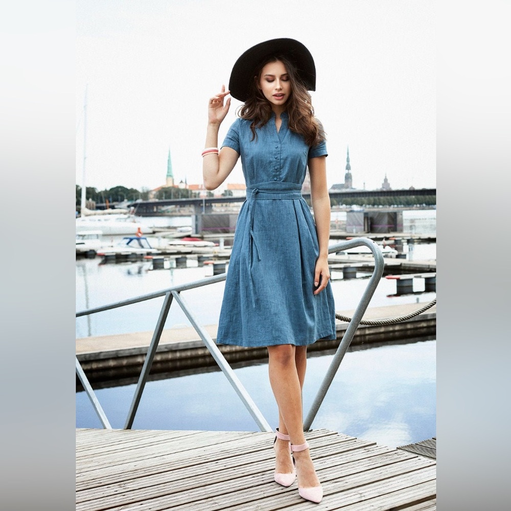 Linen Dress